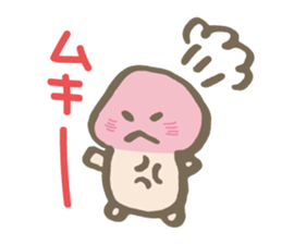 Mr. mushroom. sticker #12782977