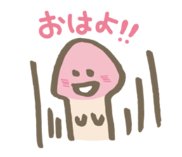 Mr. mushroom. sticker #12782980