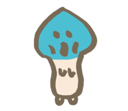 Mr. mushroom. sticker #12782997