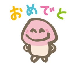 Mr. mushroom. sticker #12783005