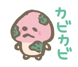 Mr. mushroom. sticker #12783006