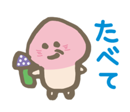 Mr. mushroom. sticker #12783007