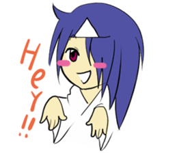 Ghost girl Rei-chan sticker #12783014