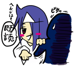 Ghost girl Rei-chan sticker #12783018