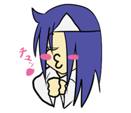Ghost girl Rei-chan sticker #12783019