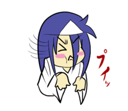 Ghost girl Rei-chan sticker #12783022