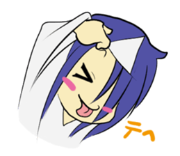 Ghost girl Rei-chan sticker #12783026