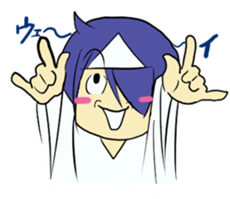 Ghost girl Rei-chan sticker #12783027
