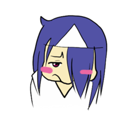 Ghost girl Rei-chan sticker #12783028