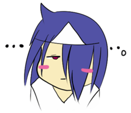 Ghost girl Rei-chan sticker #12783029