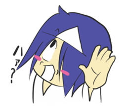 Ghost girl Rei-chan sticker #12783032