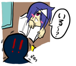 Ghost girl Rei-chan sticker #12783034