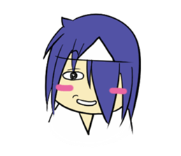 Ghost girl Rei-chan sticker #12783038