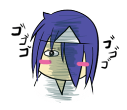 Ghost girl Rei-chan sticker #12783039