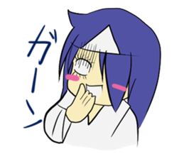 Ghost girl Rei-chan sticker #12783041