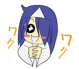 Ghost girl Rei-chan sticker #12783043