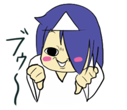 Ghost girl Rei-chan sticker #12783048