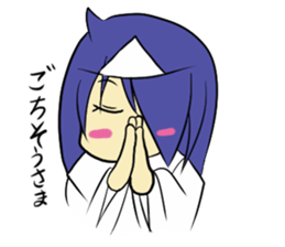 Ghost girl Rei-chan sticker #12783049