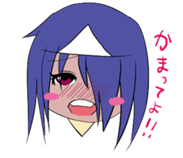 Ghost girl Rei-chan sticker #12783051