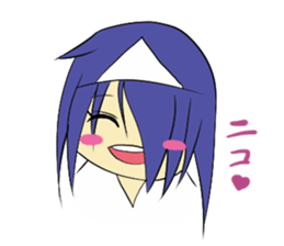 Ghost girl Rei-chan sticker #12783052