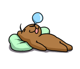 You can do it capybara!! sticker #12783096