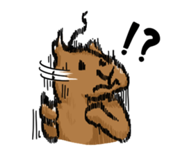 You can do it capybara!! sticker #12783101