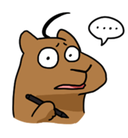 You can do it capybara!! sticker #12783104