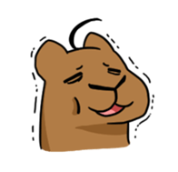 You can do it capybara!! sticker #12783109