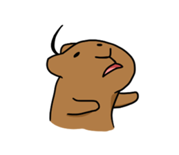 You can do it capybara!! sticker #12783116