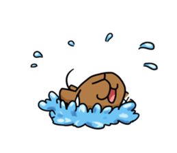 You can do it capybara!! sticker #12783118