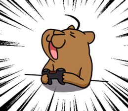 You can do it capybara!! sticker #12783123