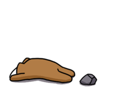 You can do it capybara!! sticker #12783128