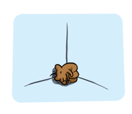 You can do it capybara!! sticker #12783132