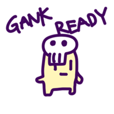 Puni the Gamer sticker #12783326
