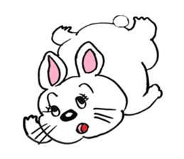 Cute RabiChan sticker #12783534