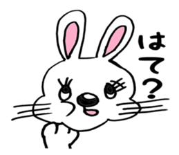 Cute RabiChan sticker #12783541