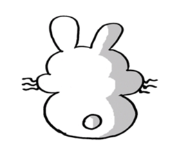 Cute RabiChan sticker #12783545