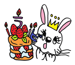 Cute RabiChan sticker #12783551