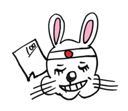 Cute RabiChan sticker #12783557