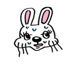 Cute RabiChan sticker #12783559