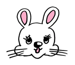 Cute RabiChan sticker #12783560