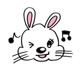 Cute RabiChan sticker #12783564