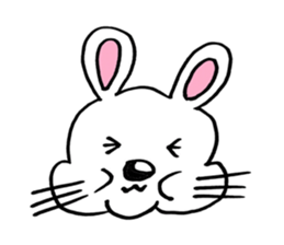 Cute RabiChan sticker #12783569