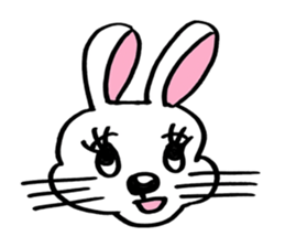 Cute RabiChan sticker #12783570