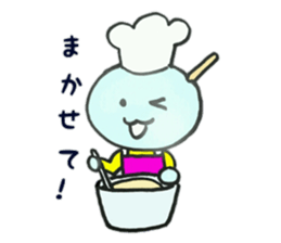 warabimochi sticker sticker #12783818