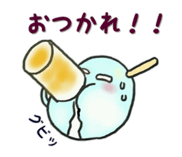 warabimochi sticker sticker #12783824
