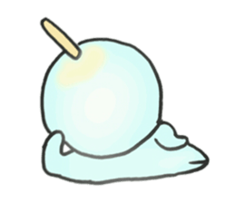 warabimochi sticker sticker #12783846