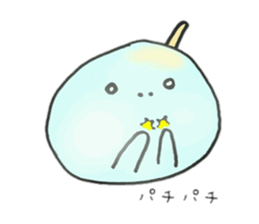 warabimochi sticker sticker #12783853