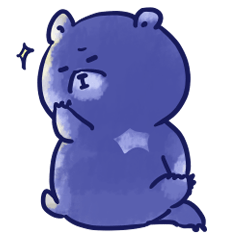 bule blue bear