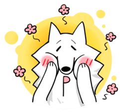 Yaoi Manga Fan Wolf sticker #12784370